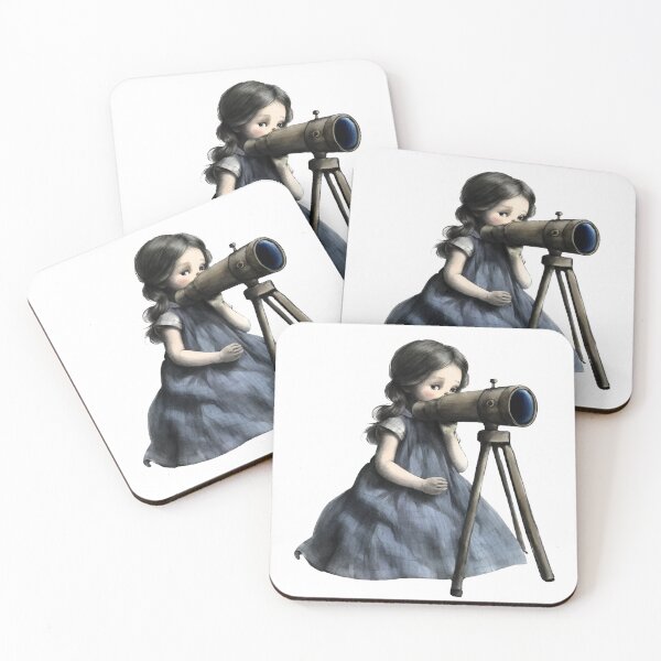 Item preview, Shy Telescope Girl designed and sold by starlilt-trade.