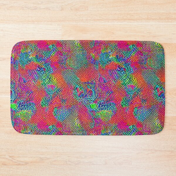 Item preview, Colorful Abstract Red and Blue Pattern designed and sold by calibrit.
