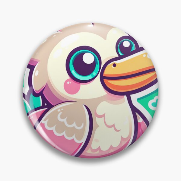 Item preview, STICKER: Beautiful Adorable Pelican designed and sold by karlocipressi.