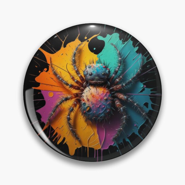 Item preview, Barking spider on a colored background designed and sold by LuckyFamily.