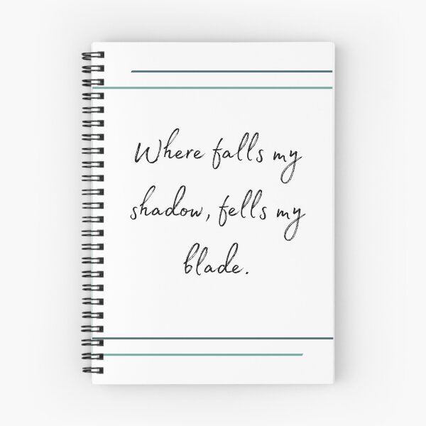 Item preview, DOTA 2 quote | Phantom Assassin | Where falls my shadow, fells my blade. | queenoflaura designed and sold by queenoflaura.