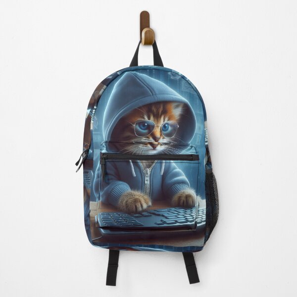 Item preview, Hacker Kitten designed and sold by All-Kittens.