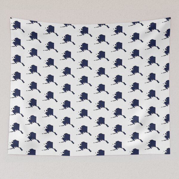 Item preview, Alaska state shape flag designed and sold by Rachael Taylor.