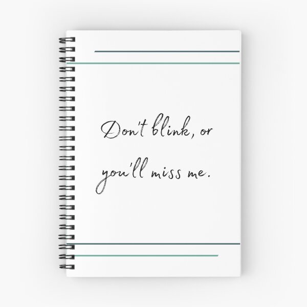 Item preview, DOTA 2 quote | Phantom Assassin | Don't blink, or you'll miss me. | queenoflaura designed and sold by queenoflaura.