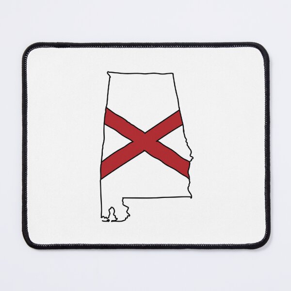 Item preview, Alabama state shape flag designed and sold by Rachael Taylor.