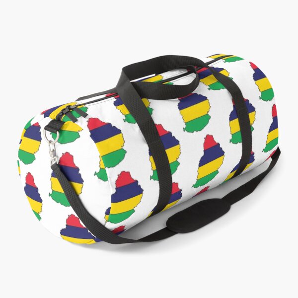 Item preview, Mauritius country shape flag designed and sold by Rachael Taylor.