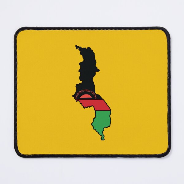 Item preview, Malawi country shape flag designed and sold by Rachael Taylor.