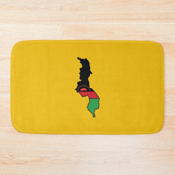 Item preview, Malawi country shape flag designed and sold by Rachael Taylor.