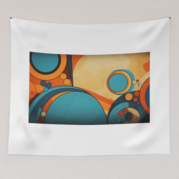 Item preview, A colorful design on a wall designed and sold by johndesign88.