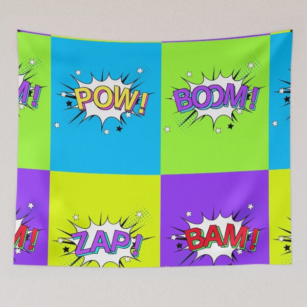 Item preview, POW! BOOM! ZAP! BAM! designed and sold by Mothrrr.