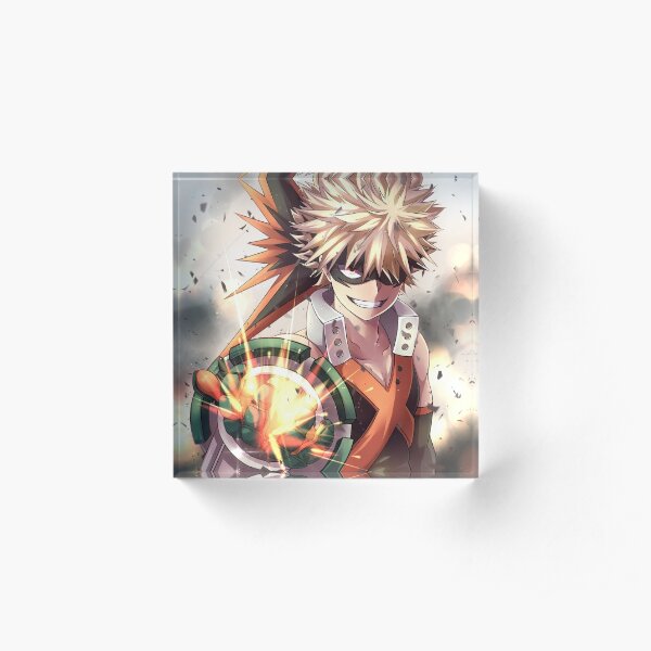 Bakugou BNHA Acrylic Block