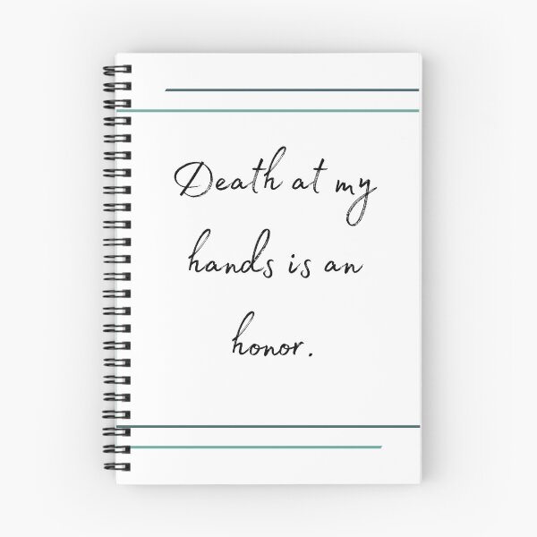 Item preview, DOTA 2 quote | Phantom Assassin | Death at my hands is an honor. | queenoflaura designed and sold by queenoflaura.