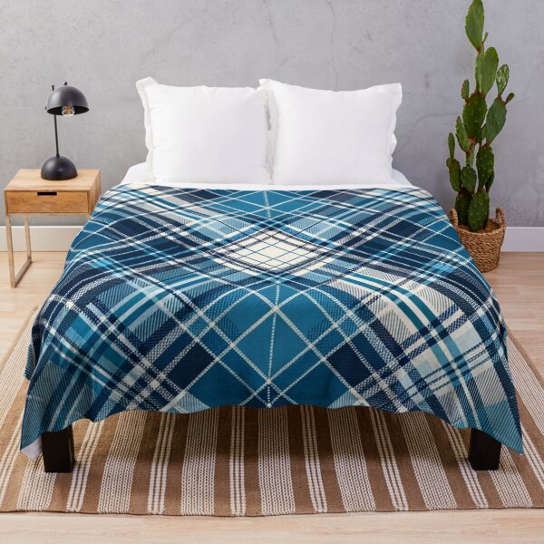 Item preview, Blue Plaid Print designed and sold by PinUpPizzazz.