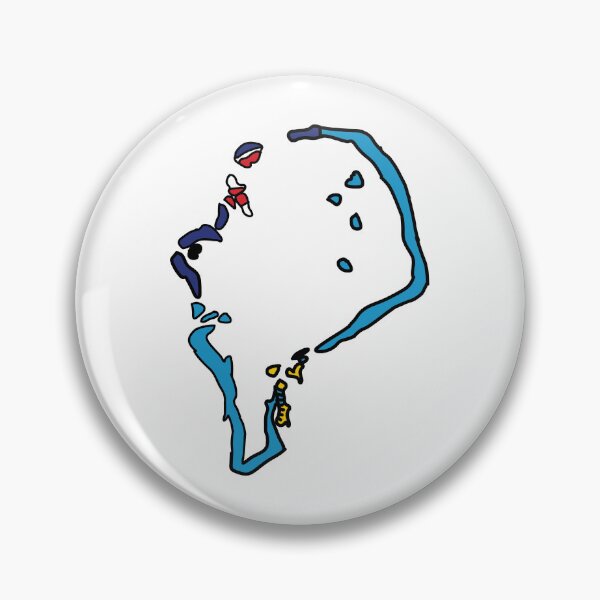 Item preview, Tuvalu country shape flag designed and sold by Rachael Taylor.
