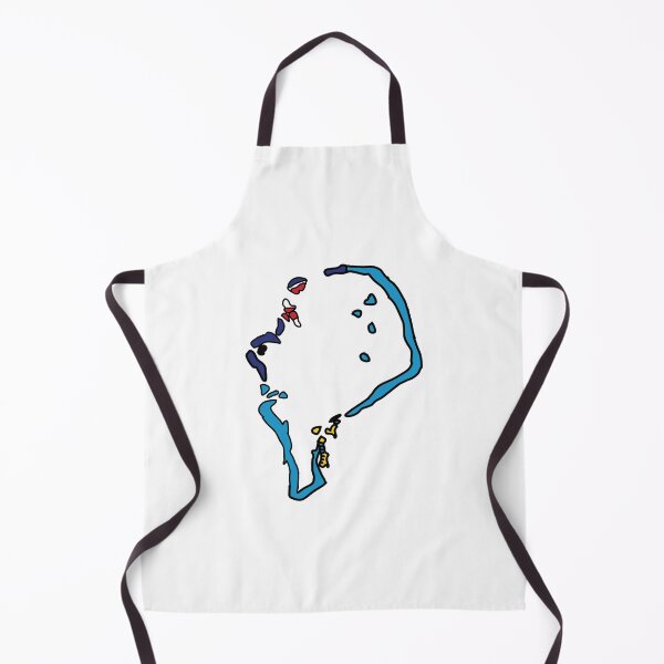 Item preview, Tuvalu country shape flag designed and sold by Rachael Taylor.