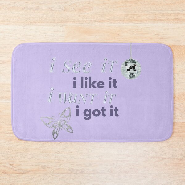 Item preview, Disco purple butterfly 7 rings quote  designed and sold by Lydia Kelley.
