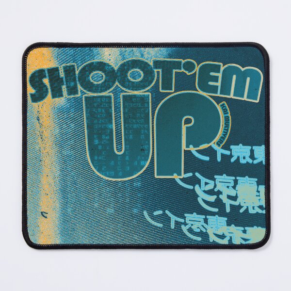 Item preview, Shoot'em UP, Psychedelic, Gradient Blue Mishko effect, Street Art. designed and sold by Kai Multiverse.