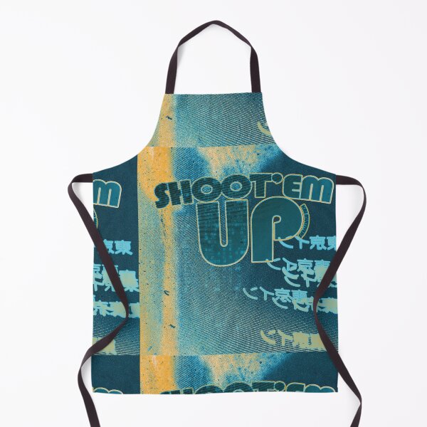 Item preview, Shoot'em UP, Psychedelic, Gradient Blue Mishko effect, Street Art. designed and sold by Kai Multiverse.