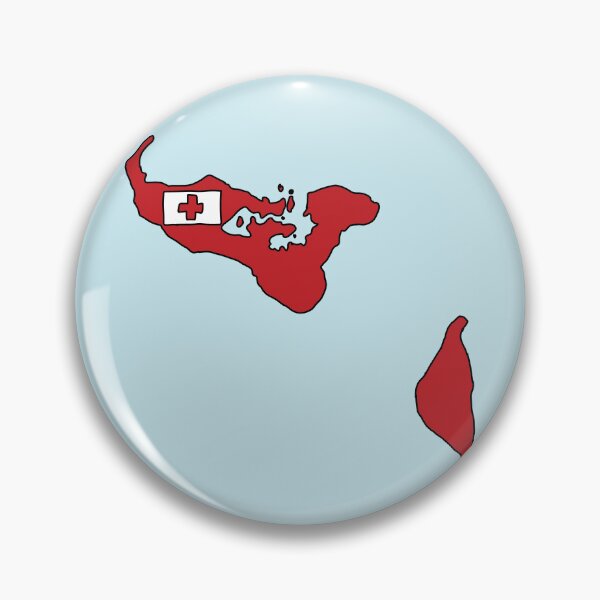 Item preview, Tonga country shape flag designed and sold by Rachael Taylor.