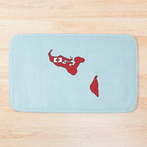 Item preview, Tonga country shape flag designed and sold by Rachael Taylor.
