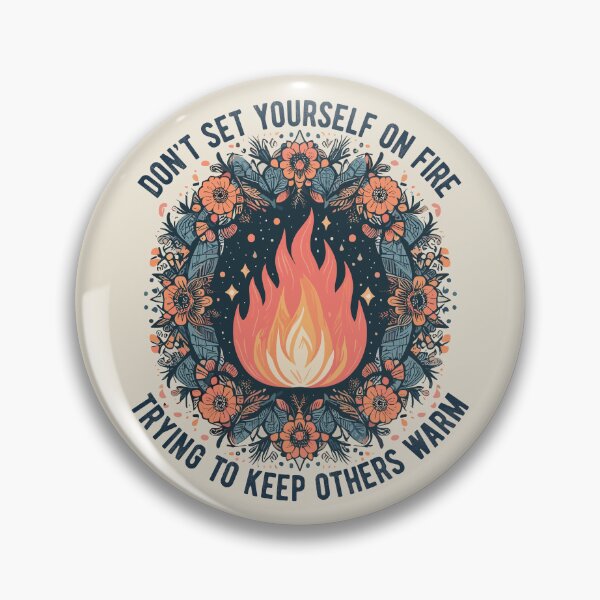 Item preview, Balance Your Fire: A Motivational Quote designed and sold by SweetLog.
