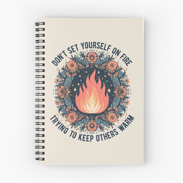 Item preview, Balance Your Fire: A Motivational Quote designed and sold by SweetLog.