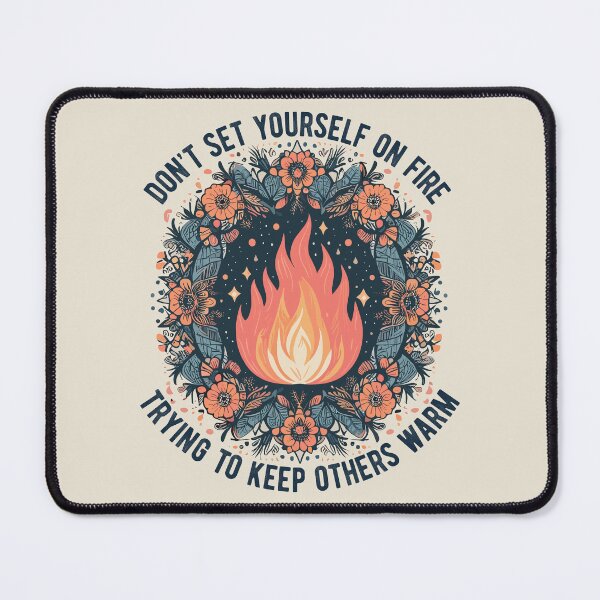 Item preview, Balance Your Fire: A Motivational Quote designed and sold by SweetLog.
