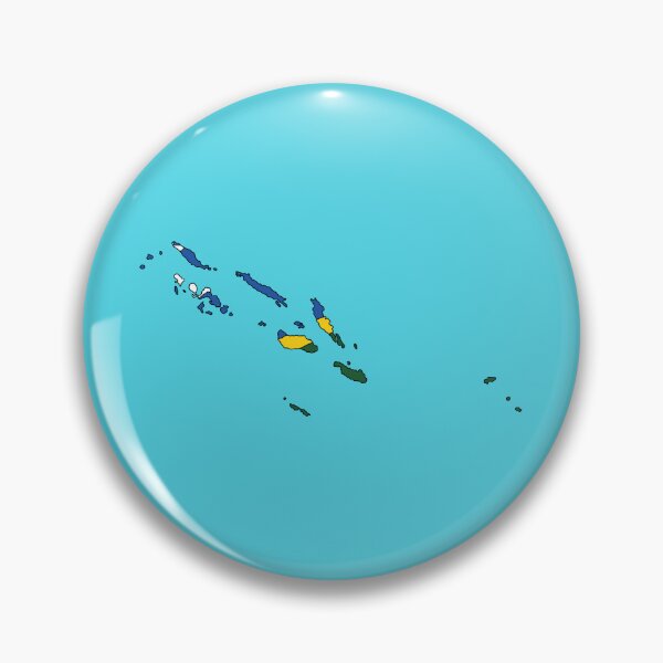 Item preview, Solomon Islands country shape flag designed and sold by Rachael Taylor.