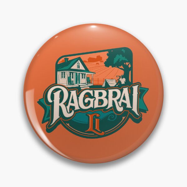 Item preview, Ragbrai 2024 designed and sold by Broken Antler Designs .