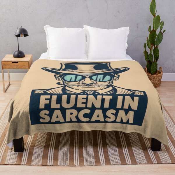 Item preview, Fluent In Sarcasm designed and sold by UrbanGraphixs.