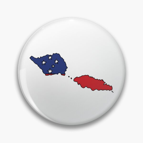 Item preview, Samoa country shape flag designed and sold by Rachael Taylor.