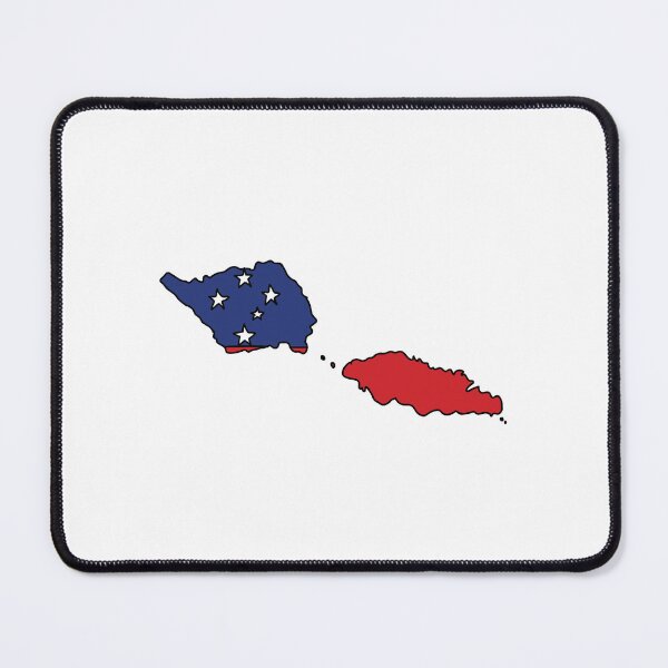 Item preview, Samoa country shape flag designed and sold by Rachael Taylor.