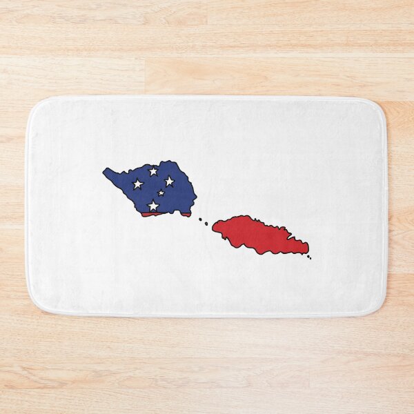 Item preview, Samoa country shape flag designed and sold by Rachael Taylor.