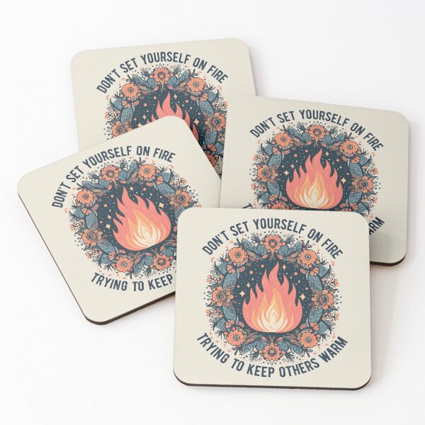 Item preview, Balance Your Fire: A Motivational Quote designed and sold by SweetLog.
