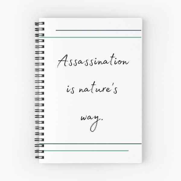 Item preview, DOTA 2 quote | Phantom Assassin | Assassination is nature's way. | queenoflaura designed and sold by queenoflaura.