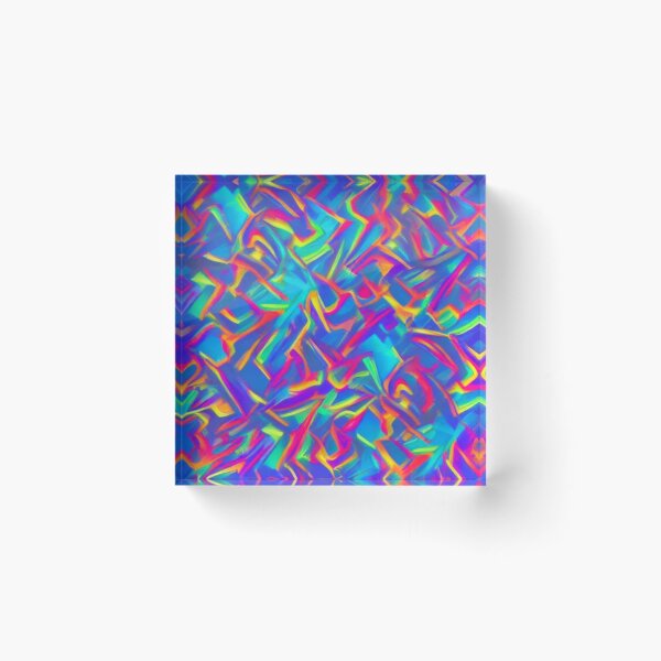 Item preview, Abstract Colorful Neon Pattern designed and sold by calibrit.