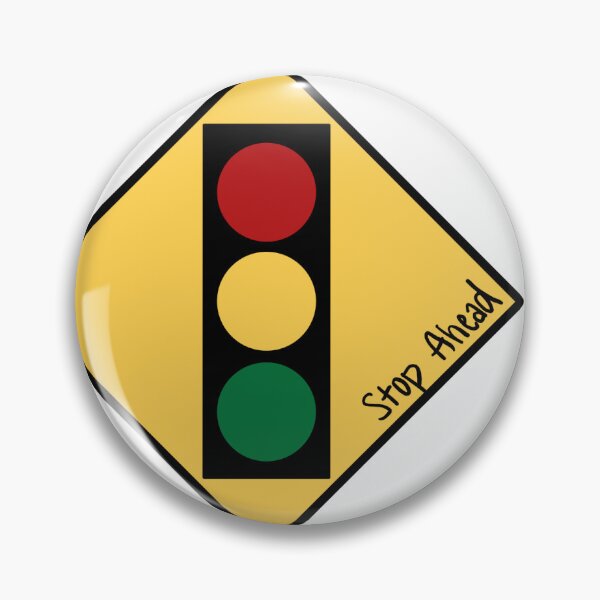 Item preview, Stop Ahead Traffic Sign designed and sold by Lilykdavis.