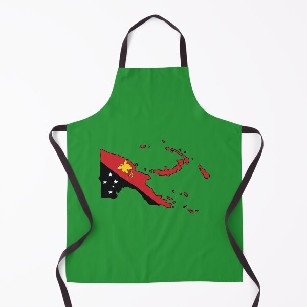 Item preview, Papua New Guinea country shape flag designed and sold by Rachael Taylor.