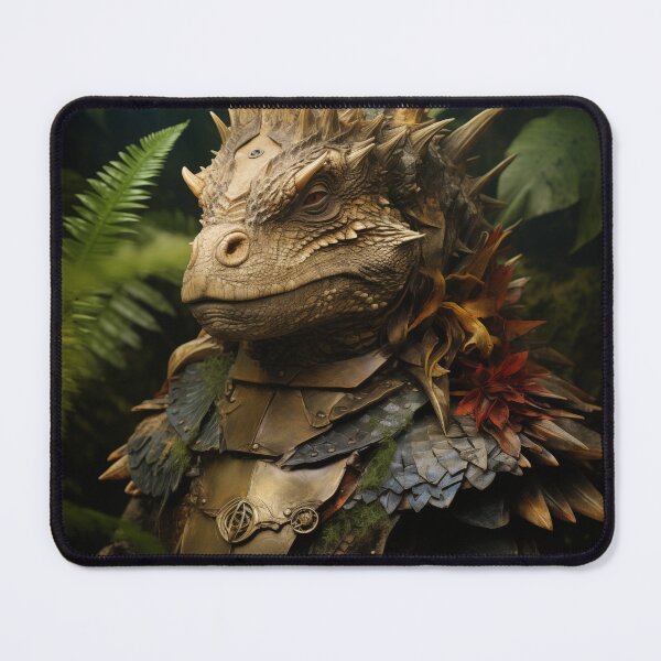 Item preview, Lizard Warrior Tuatara designed and sold by Samuelsboro.