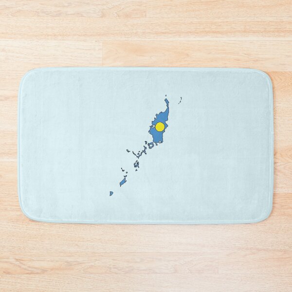Item preview, Palau country shape flag designed and sold by Rachael Taylor.