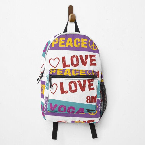 Item preview, Peace, love and yoga designed and sold by GraphicStyleX.