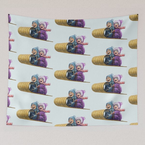 Item preview, Winter Games Toboggan designed and sold by TheArtCave.
