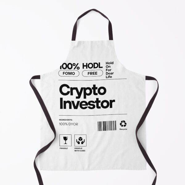 Item preview, Etiqueta criptográfica de broma divertida 100% HODL designed and sold by kylmllr101684.