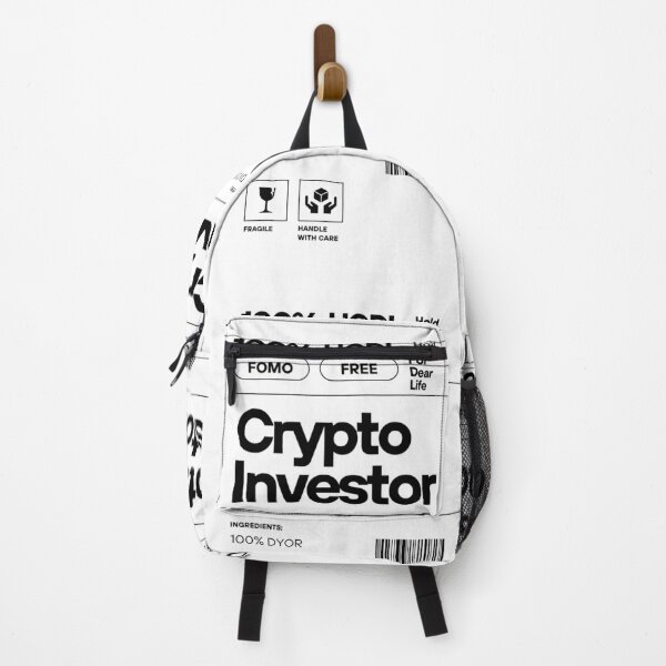 Item preview, Etiqueta criptográfica de broma divertida 100% HODL designed and sold by kylmllr101684.