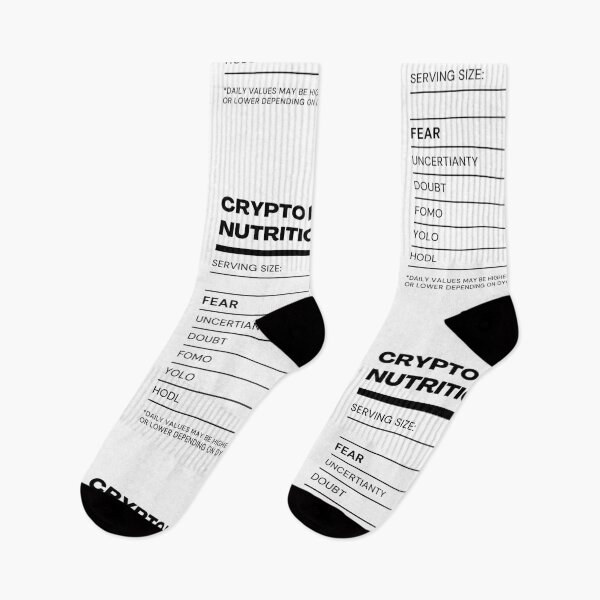 Item preview, Crypto Investor Nutrition Facts Label Joke designed and sold by kylmllr101684.