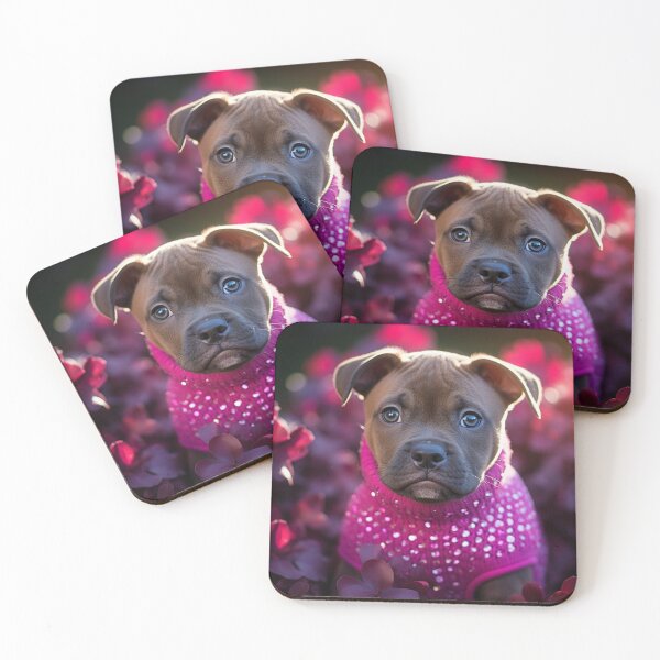 Item preview, Darling Staffy Puppy designed and sold by Nocturne  Paws.