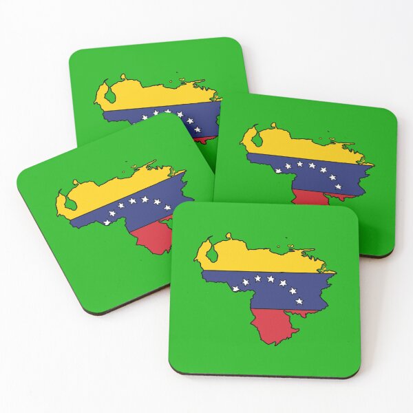 Item preview, Venezuela country shape flag designed and sold by Rachael Taylor.