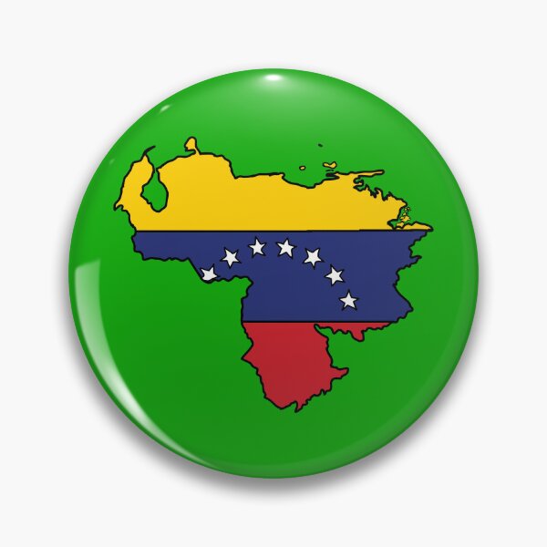 Item preview, Venezuela country shape flag designed and sold by Rachael Taylor.