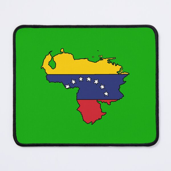 Item preview, Venezuela country shape flag designed and sold by Rachael Taylor.