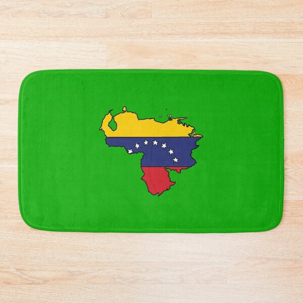 Item preview, Venezuela country shape flag designed and sold by Rachael Taylor.